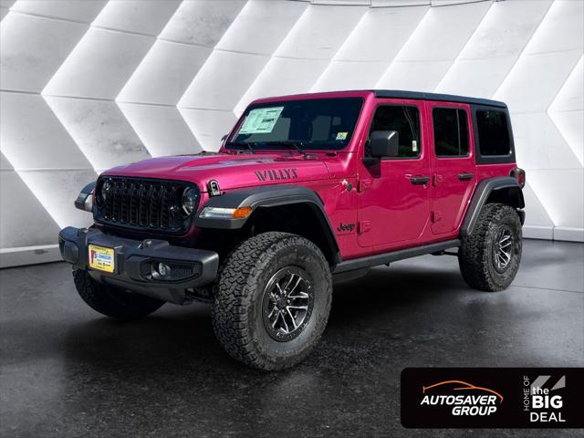2026 Jeep Wrangler 4-Door Willys 4x4 for sale in Saint Johnsbury, VT