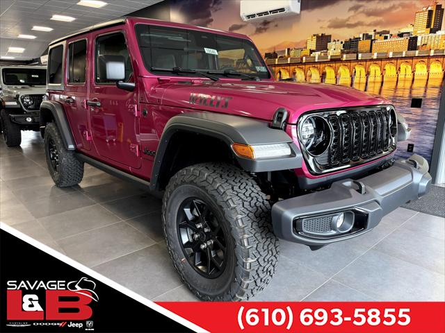 2026 Jeep Wrangler WRANGLER 4-DOOR WILLYS 2026 Jeep Wrangler WRANGLER 4-DOOR WILLYS