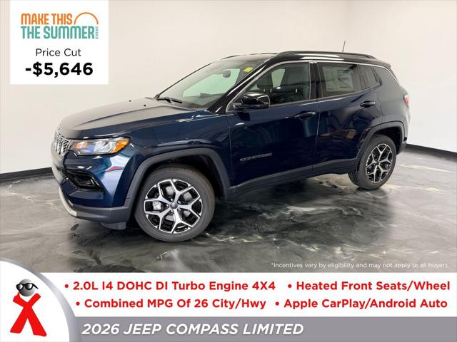 2026 Jeep Compass COMPASS LIMITED 4X4