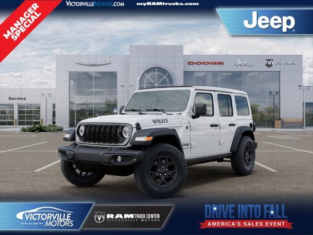 2026 Jeep Wrangler 4-Door Willys 4x4 for sale in Victorville, CA