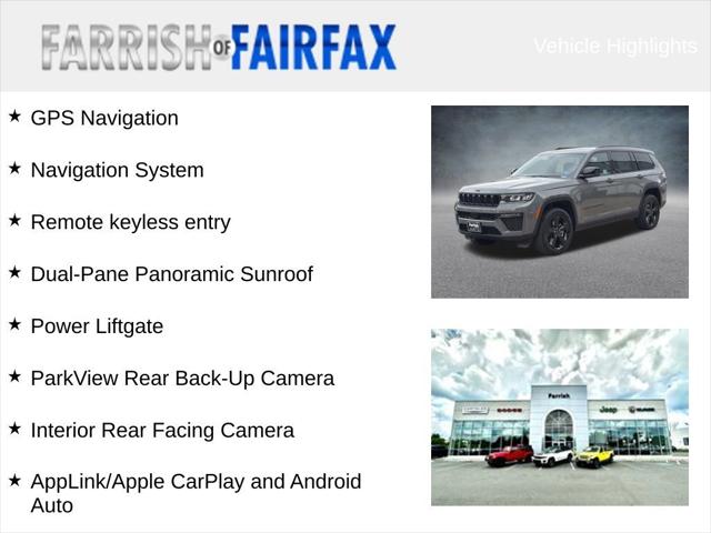 2027 Jeep Grand Cherokee L GRAND CHEROKEE L LIMITED 4X4 2027 Jeep Grand Cherokee L GRAND CHEROKEE L LIMITED 4X4