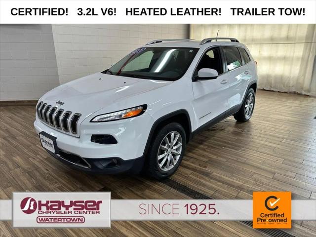 2018 Jeep Cherokee Limited 4x4 for sale in Watertown, WI