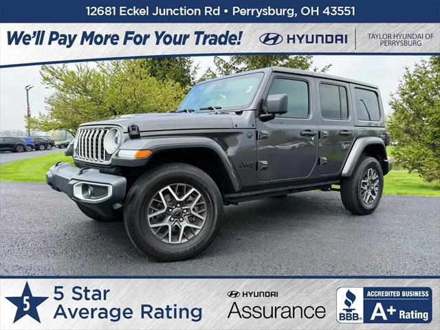 2025 Jeep Wrangler 4-Door Sahara 4x4 for sale in Perrysburg, OH