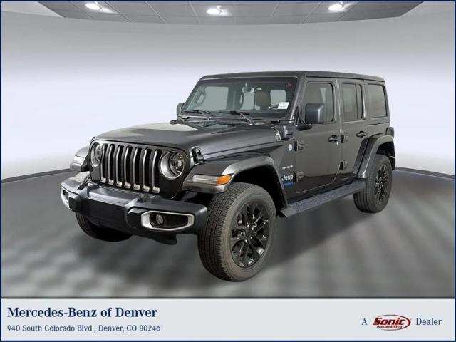 2021 Jeep Wrangler 4xe Unlimited Sahara 4x4 for sale in Denver, CO
