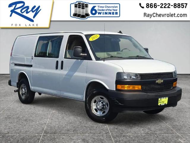 2021 Chevrolet Express Cargo Van RWD 2500 Regular Wheelbase WT for sale in Fox Lake, IL
