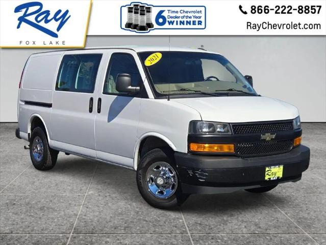 2021 Chevrolet Express Cargo Van RWD 2500 Regular Wheelbase WT for sale in Fox Lake, IL