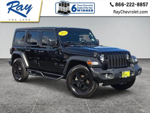2022 Jeep Wrangler Unlimited Sport Altitude 4x4 for sale in Fox Lake, IL