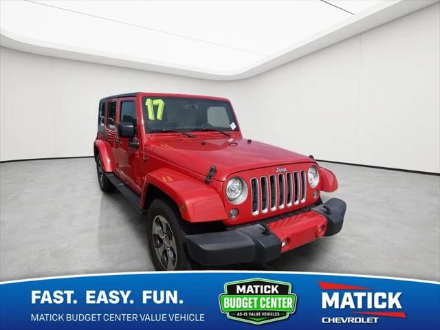 2017 Jeep Wrangler Unlimited Sahara for sale in Redford, MI