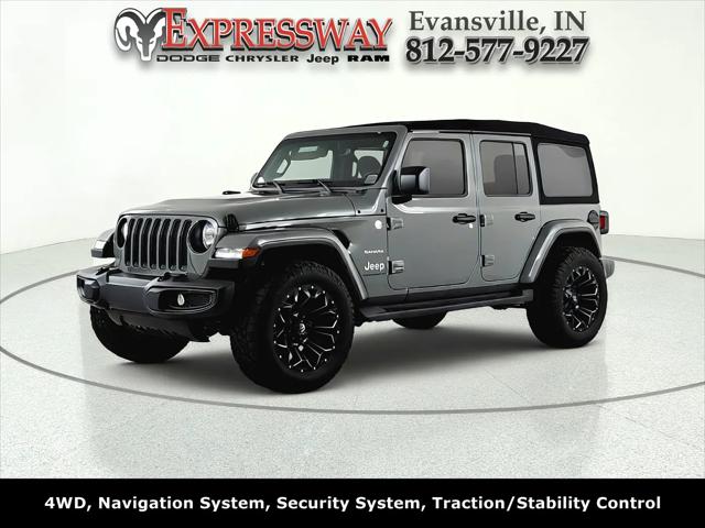 2023 Jeep Wrangler 4-Door Sahara 4x4 for sale in Evansville, IN