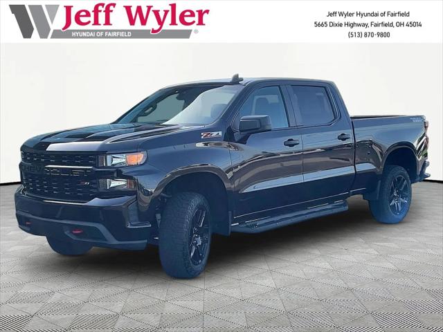 2021 Chevrolet Silverado 1500 4WD Crew Cab Standard Bed Custom Trail Boss for sale in Fairfield, OH