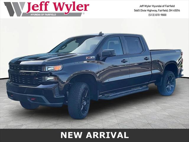 2021 Chevrolet Silverado 1500 4WD Crew Cab Standard Bed Custom Trail Boss for sale in Fairfield, OH