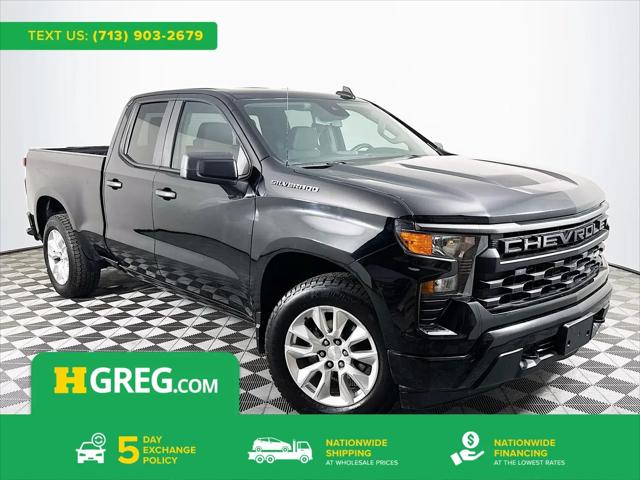2023 Chevrolet Silverado 1500 2WD Double Cab Standard Bed Custom for sale in Houston, TX