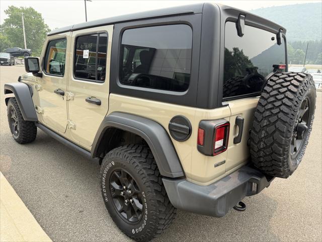 2022 Jeep Wrangler Unlimited Willys 4x4 2022 Jeep Wrangler Unlimited Willys 4x4