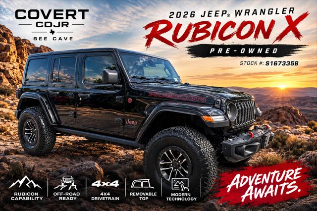 2026 Jeep Wrangler 4-Door Recon 4x4 for sale in Austin, TX