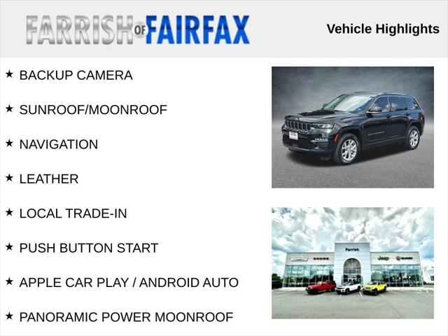 2022 Jeep Grand Cherokee Limited 4x2 2022 Jeep Grand Cherokee Limited 4x2