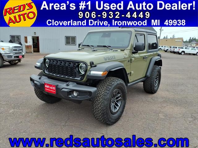 2025 Jeep Wrangler 2-Door Willys for sale in Ironwood, MI