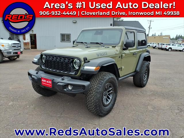2025 Jeep Wrangler 2-Door Willys for sale in Ironwood, MI