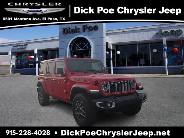 2025 Jeep Wrangler 4-Door Sahara 4x4 for sale in El Paso, TX