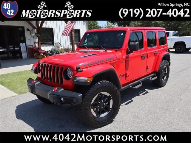 2018 Jeep Wrangler Unlimited Rubicon 4x4 for sale in Willow Spring, NC