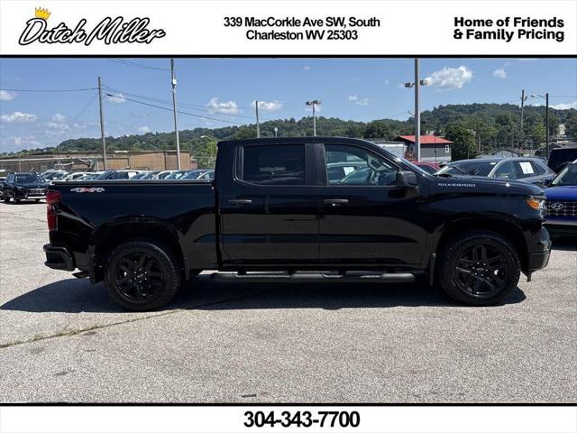 2025 Chevrolet Silverado 1500 4WD Crew Cab Short Bed Custom 2025 Chevrolet Silverado 1500 4WD Crew Cab Short Bed Custom
