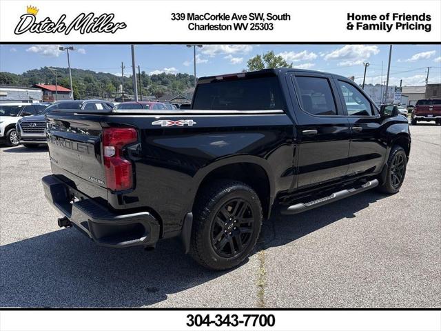2025 Chevrolet Silverado 1500 4WD Crew Cab Short Bed Custom 2025 Chevrolet Silverado 1500 4WD Crew Cab Short Bed Custom