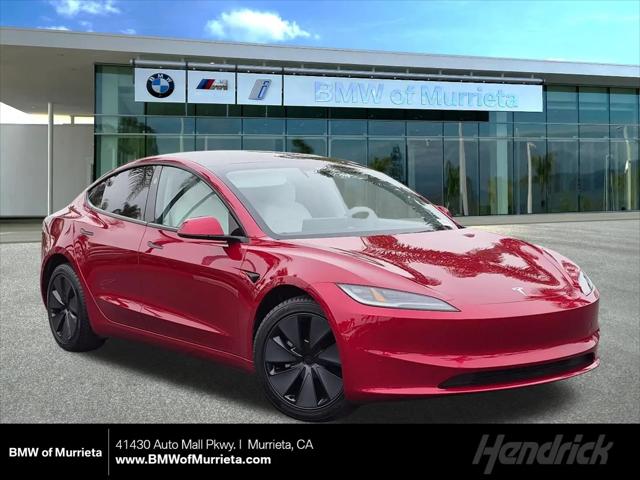 2025 Tesla Model 3 Long Range Rear-Wheel Drive for sale in Murrieta, CA