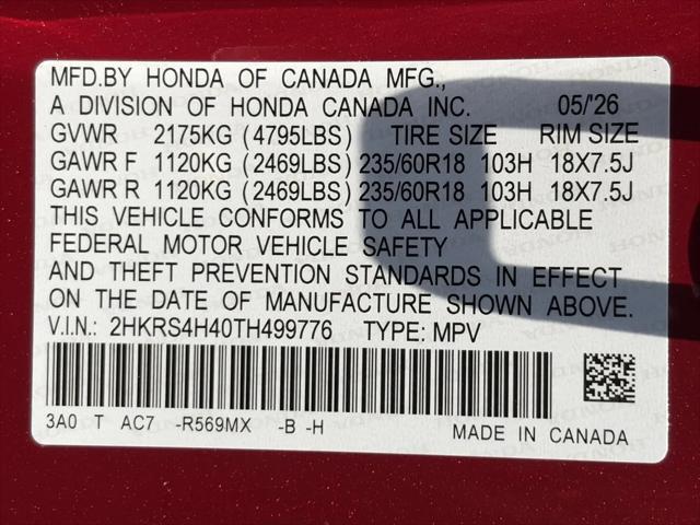 2026 Honda CR-V EX AWD