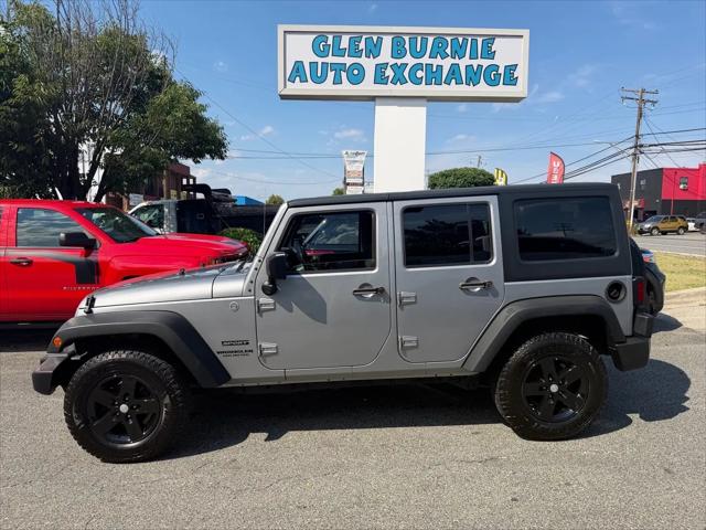 2015 Jeep Wrangler Unlimited Sport for sale in Glen Burnie, MD