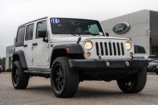 2018 Jeep Wrangler JK Unlimited Sport S 4x4 for sale in Graniteville, SC