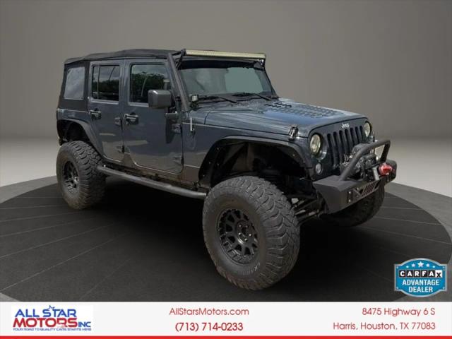 2017 Jeep Wrangler Unlimited Sport for sale in Houston, TX