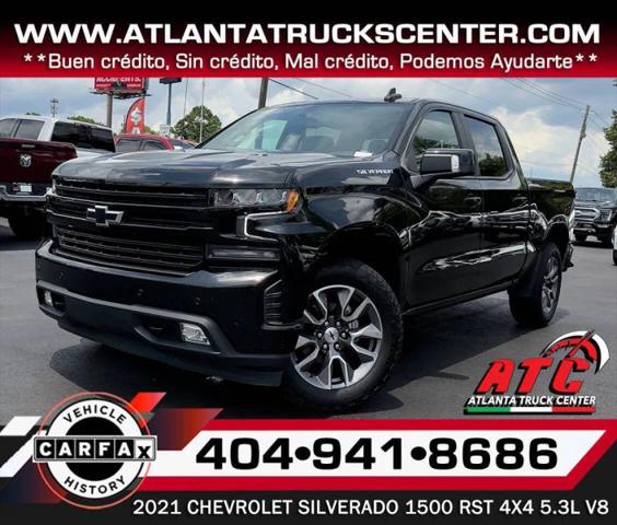 2021 Chevrolet Silverado 1500 4WD Crew Cab Short Bed RST for sale in Doraville, GA