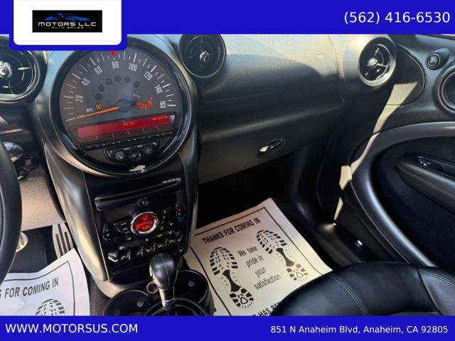 2016 MINI Countryman Cooper S