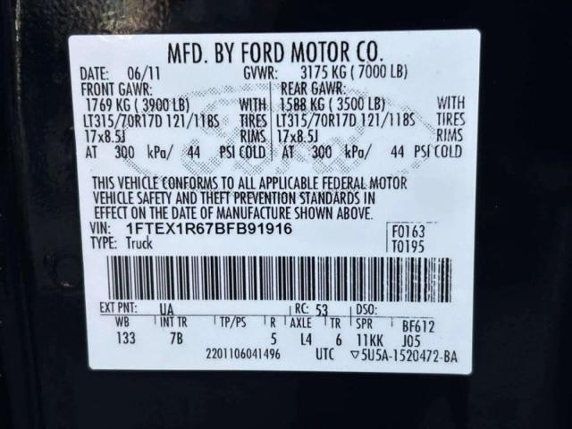 2011 Ford F-150 SVT Raptor