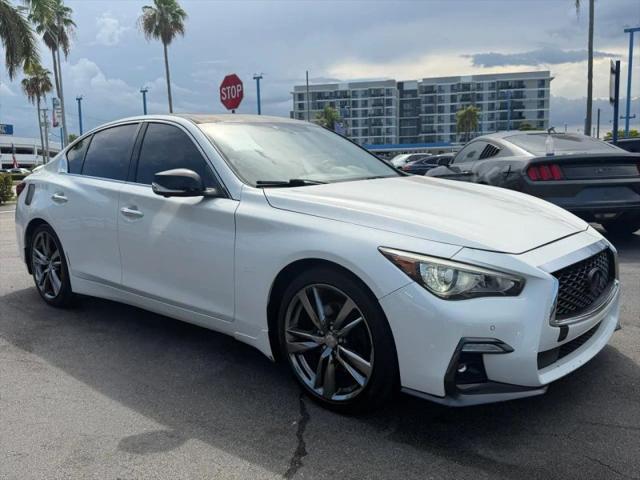 2018 INFINITI Q50 3.0t LUXE for sale in Miami, FL