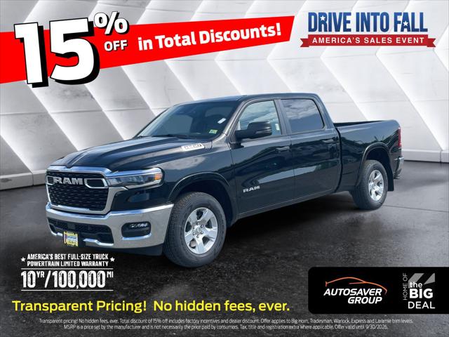 2026 Ram 1500 Big Horn Crew Cab 4x4 64 Box for sale in Newport, VT