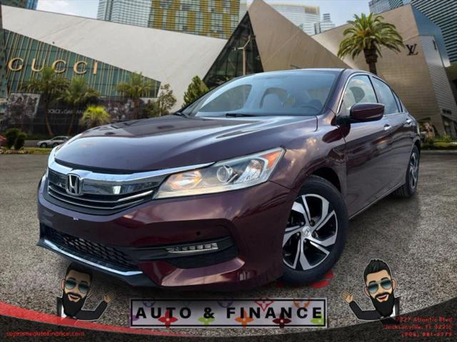 2017 Honda Accord LX for sale in Jacksonville, FL