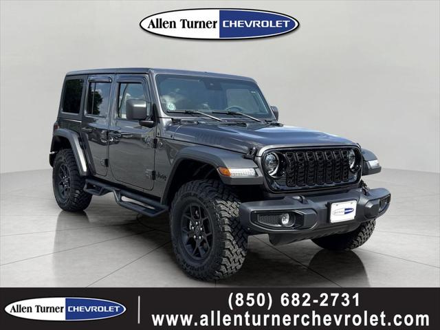 2025 Jeep Wrangler 4-Door Willys 4x4 for sale in Crestview, FL