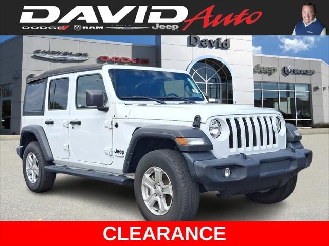 2022 Jeep Wrangler Unlimited Sport S 2022 Jeep Wrangler Unlimited Sport S