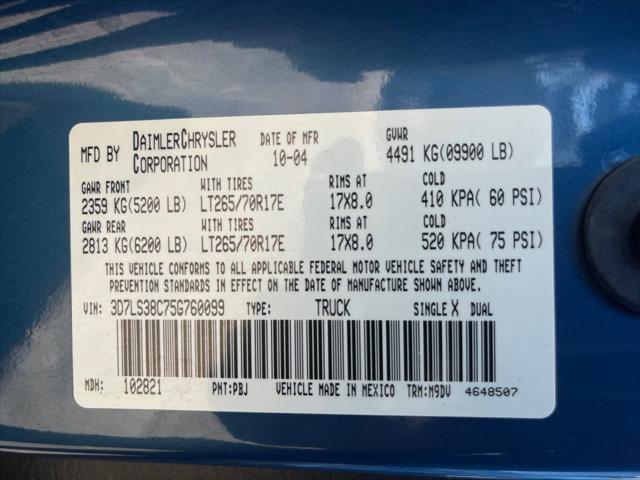 2005 Dodge Ram 3500 SLT/Laramie