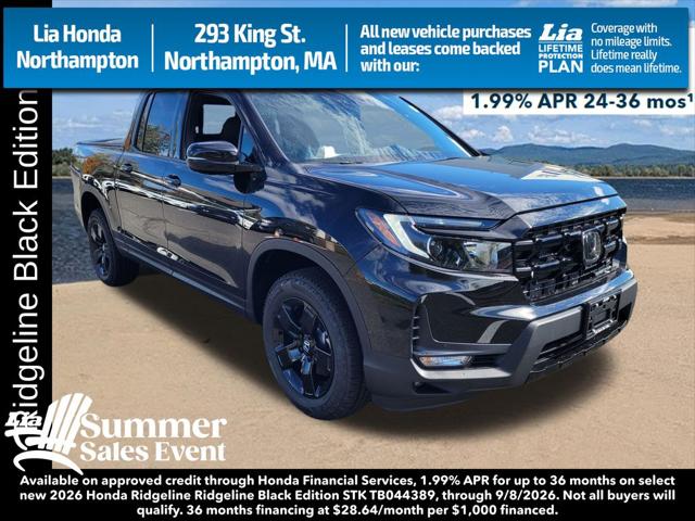 2026 Honda Ridgeline Black Edition for sale in Northampton, MA