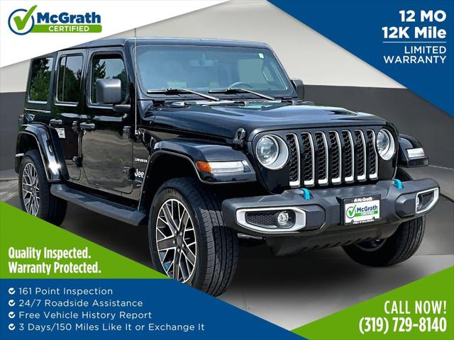 2023 Jeep Wrangler 4xe Sahara 4x4 for sale in DUBUQUE, IA