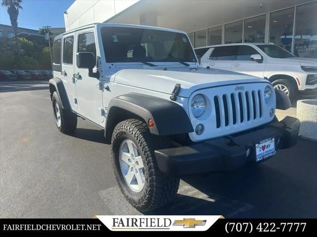 2018 Jeep Wrangler JK Unlimited Sport S 4x4 for sale in Fairfield, CA