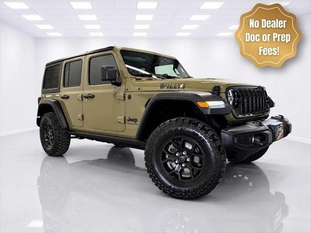 2026 Jeep Wrangler 4-Door Willys 4x4 for sale in Springfield, VT
