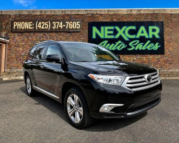 2012 Toyota Highlander Limited V6 for sale in Everett, WA