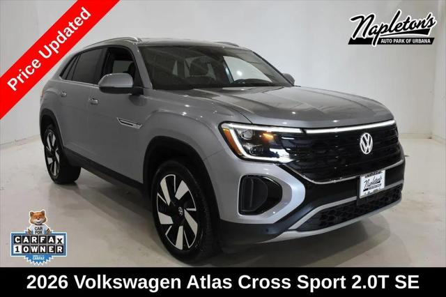 2026 Volkswagen Atlas Cross Sport SE with Technology for sale in Urbana, IL
