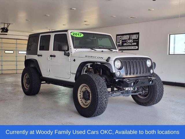 2017 Jeep Wrangler Unlimited Rubicon for sale in Madill, OK