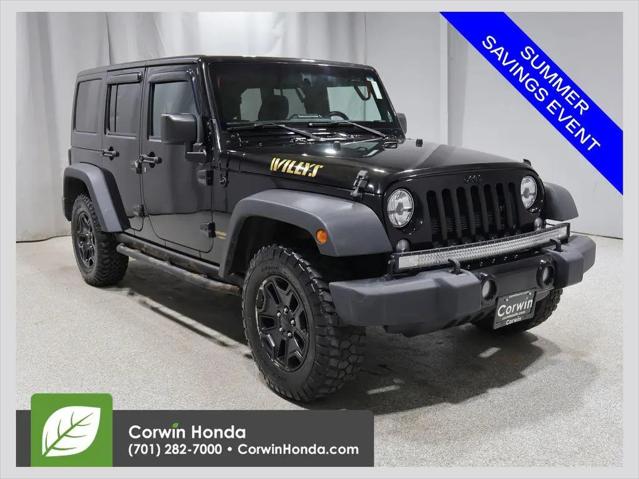 2015 Jeep Wrangler Unlimited Willys Wheeler for sale in Fargo, ND