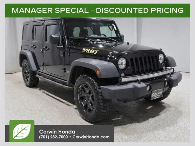 2015 Jeep Wrangler Unlimited Willys Wheeler for sale in Fargo, ND