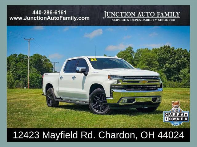 2022 Chevrolet Silverado 1500 4WD Crew Cab Short Bed LTZ for sale in Chardon, OH