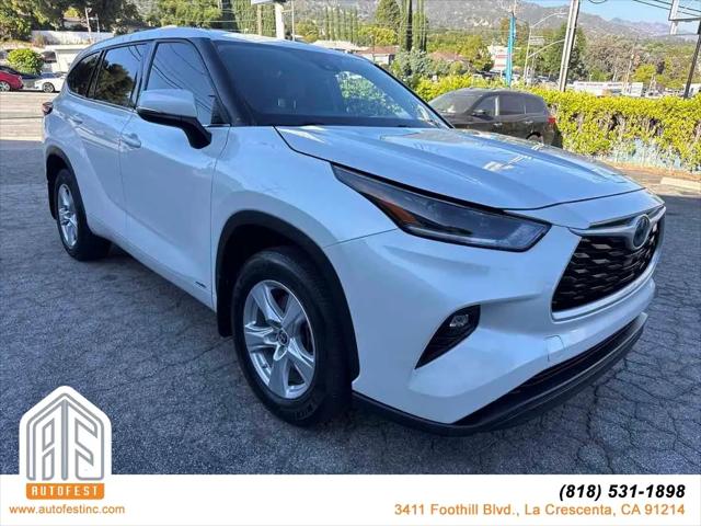 2022 Toyota Highlander Hybrid LE for sale in La Crescenta, CA